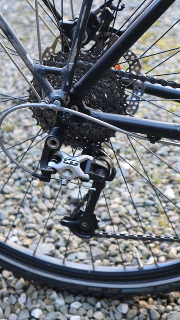 Gebrauchtes Diamant Custom Shimano Deore XT 2017 Urban, Schwarz — Bild 6 von 11