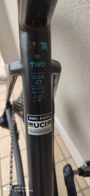 Used BMC Kaius 01 TWO 2024 2024 Road & Gravel, Black — image 5 of 7