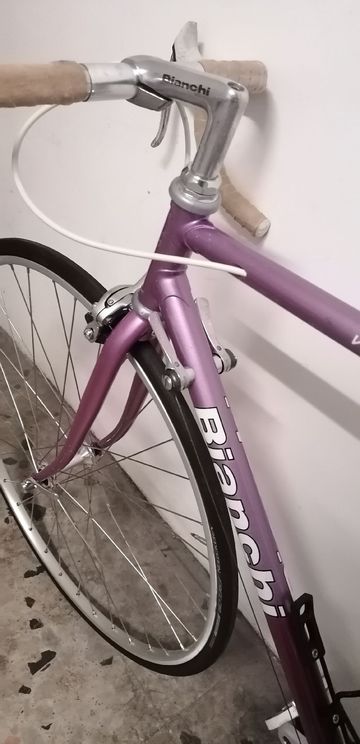 Used Bianchi Custom Shimano 105 1990 Road & Gravel, Purple — image 5 of 6