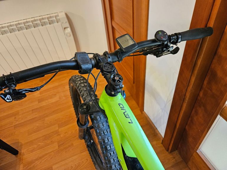 Used Specialized Turbo Levo FSR Comp 6Fattie 2017 2017 Mountainbike, Green, 27.5 — image 2 of 6