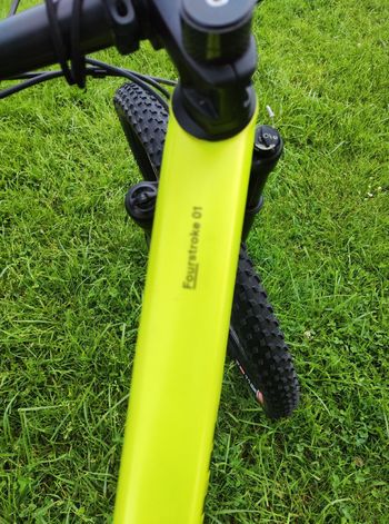 Used BMC Fourstroke SRAM GX Eagle 2023 Mountainbike, Green — image 9 of 16