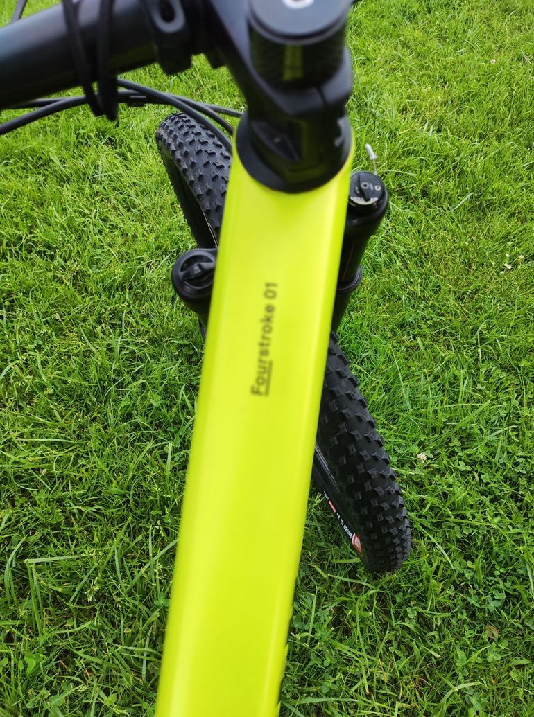 Used BMC Fourstroke SRAM GX Eagle 2023 Mountainbike, Green — image 9 of 16