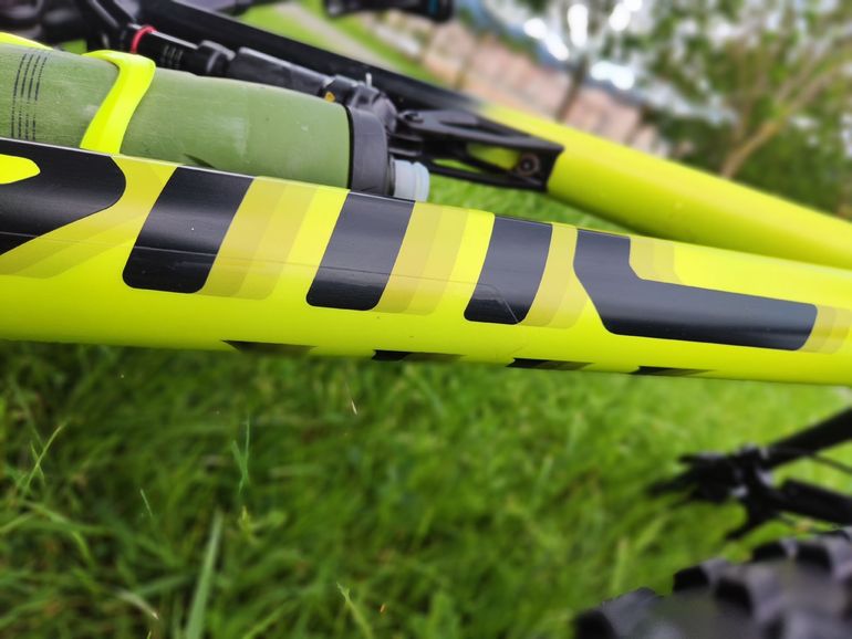 Used BMC Fourstroke SRAM GX Eagle 2023 Mountainbike, Green — image 13 of 16