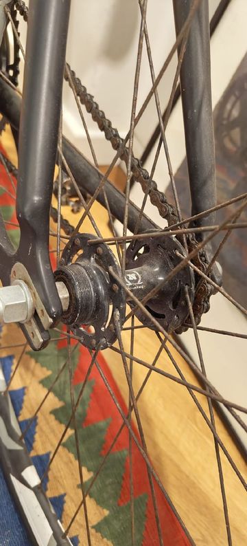 FabricBike Custom Single Speed / Fixed Gear 2012 Road & Gravel usato, Nero — immagine 7 di 34