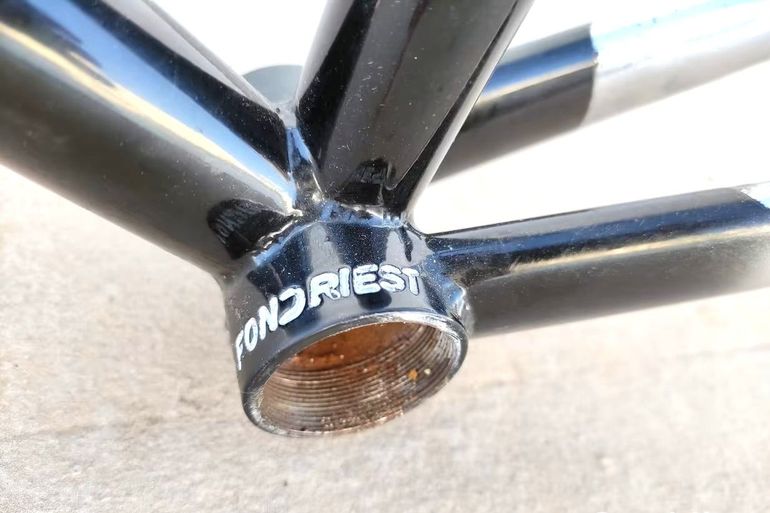 Used Fondriest COLUMBUS EL OS ACCIAIO CUSTOM TELAIO CORSA Frameset 2004 Road & Gravel, Nero — image 5 of 5