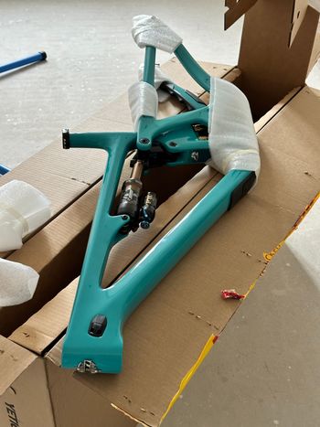 Used Yeti SB140 T/Series Frameset 2026 Frameset 2026 Mountainbike, Blue, 29 — image 7 of 15