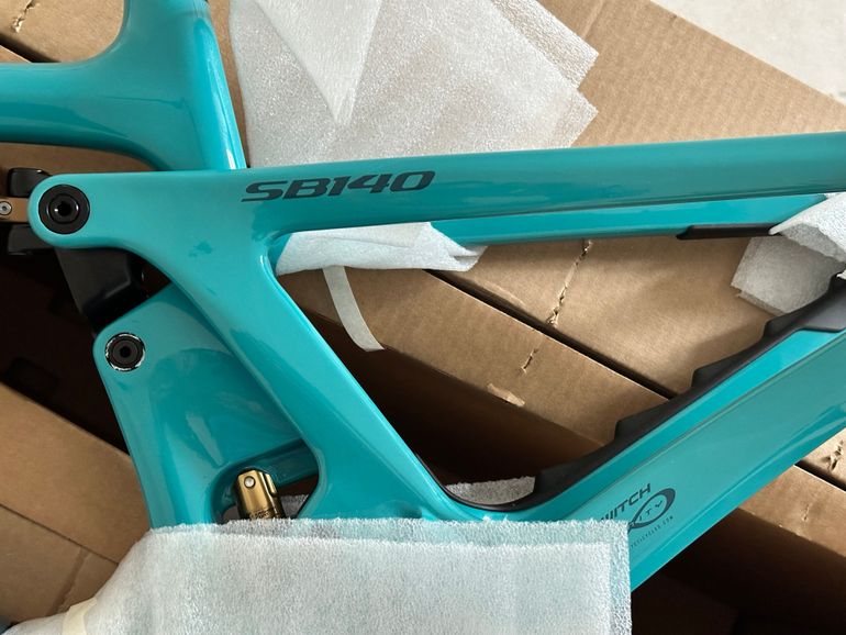 Used Yeti SB140 T/Series Frameset 2026 Frameset 2026 Mountainbike, Blue, 29 — image 3 of 15