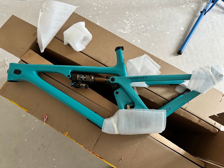 Used Yeti SB140 T/Series Frameset 2026 Frameset 2026 Mountainbike, Blue, 29 — image 1 of 15