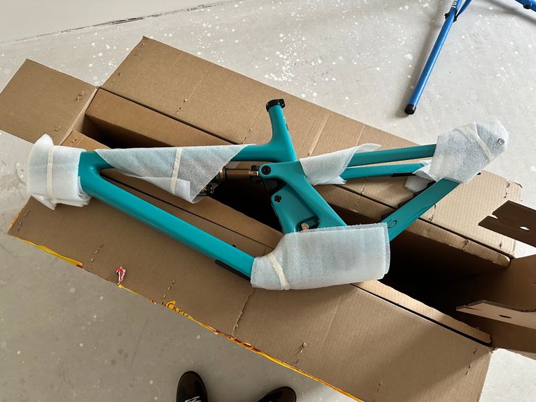Used Yeti SB140 T/Series Frameset 2026 Frameset 2026 Mountainbike, Blue, 29 — image 11 of 15