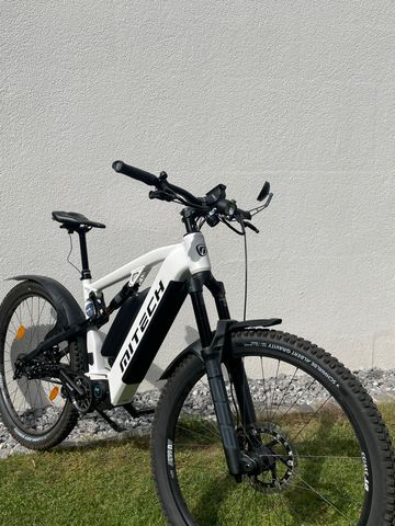 Gebrauchtes MiTech Szenario Pinion E1.12 Motor & Gearbox 2025 Mountainbike, Weiß — Bild 5 von 7