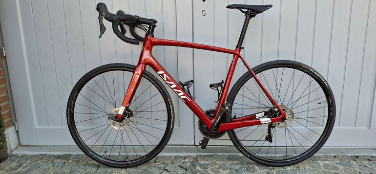 Used Isaac Vitron Shimano 105 2023 Road & Gravel, Red — image 2 of 6