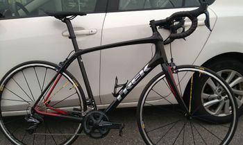 Trek, Trek Domane 2019 Talla 58 De Freno A Llanta , Grupo Shimano DI2 11v ( 11- 32 ) Bielas 175 Mm ( 50-34 ) Y Ruedas Mavic Ksyrium UST  SL C Ksirium Sl