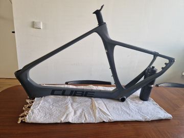 Used CUBE AGREE C:62 2022 Frameset 2022 Road & Gravel, Light Gray — image 6 of 10