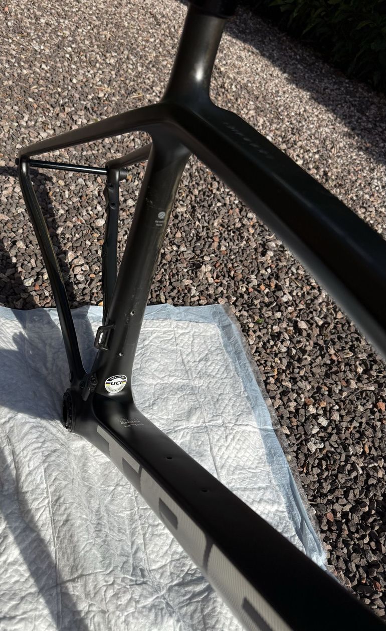 Used Trek SLR 800 Frameset 2021 Road & Gravel, Black — image 12 of 14