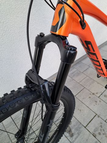 Used Scott Contessa Genius 920 2020 2020 Mountainbike, Orange, 29 — image 10 of 14