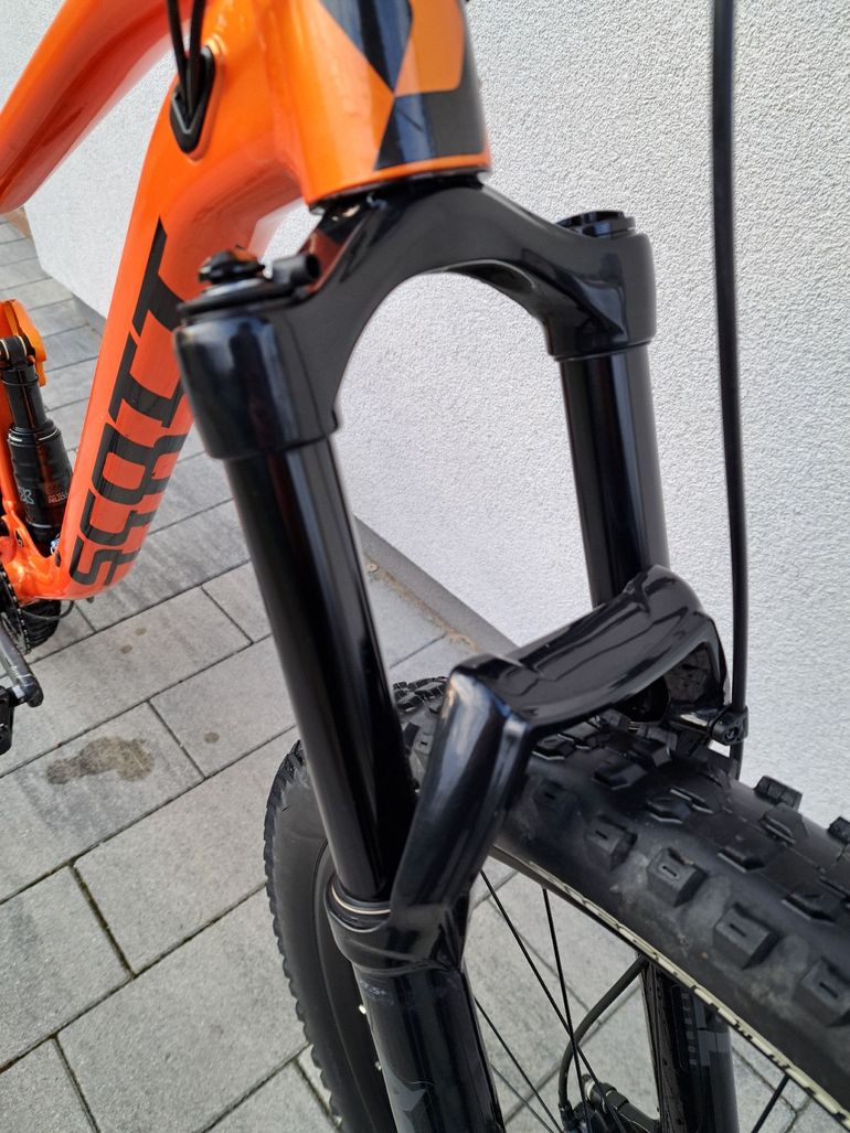 Used Scott Contessa Genius 920 2020 2020 Mountainbike, Orange, 29 — image 9 of 14