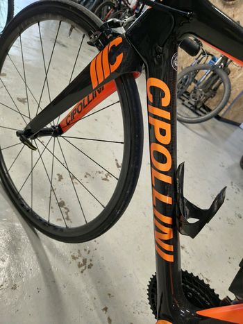 Used Cipollini Bond Shimano Ultegra Di2 2015 Road & Gravel, Black — image 14 of 14
