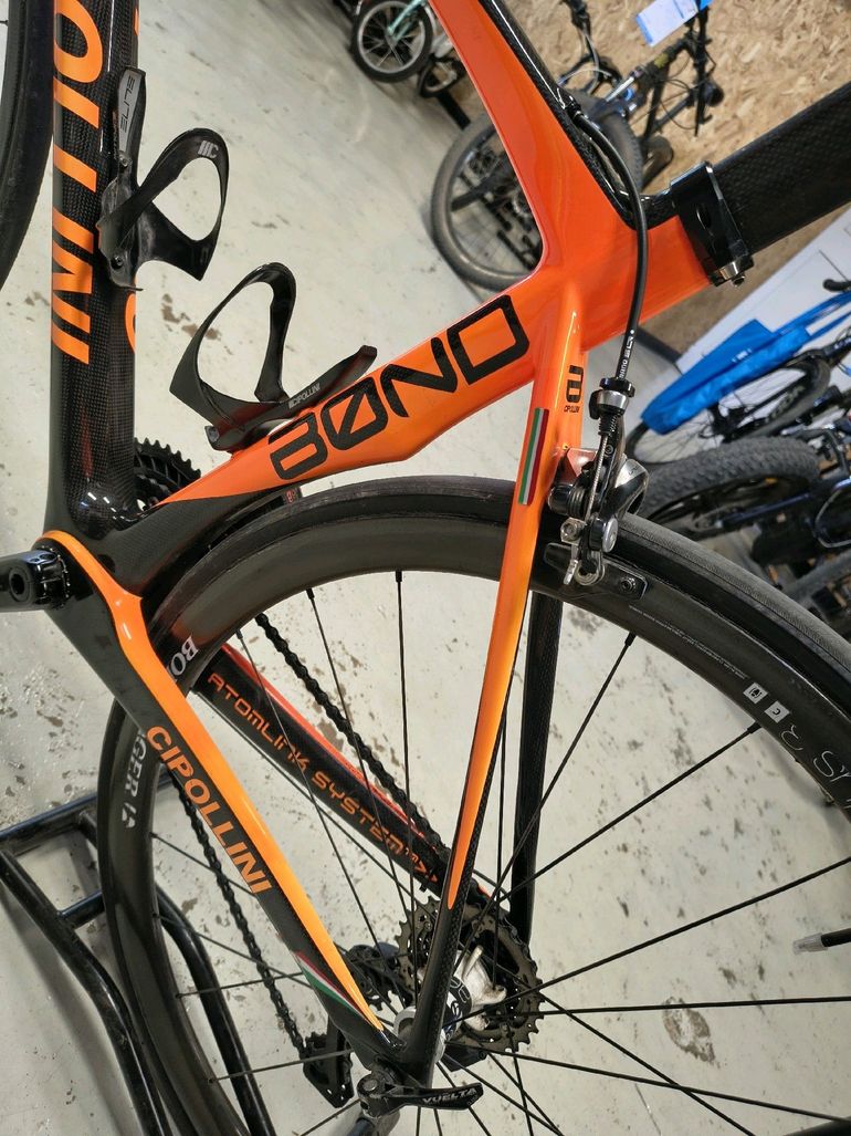 Used Cipollini Bond Shimano Ultegra Di2 2015 Road & Gravel, Black — image 13 of 14