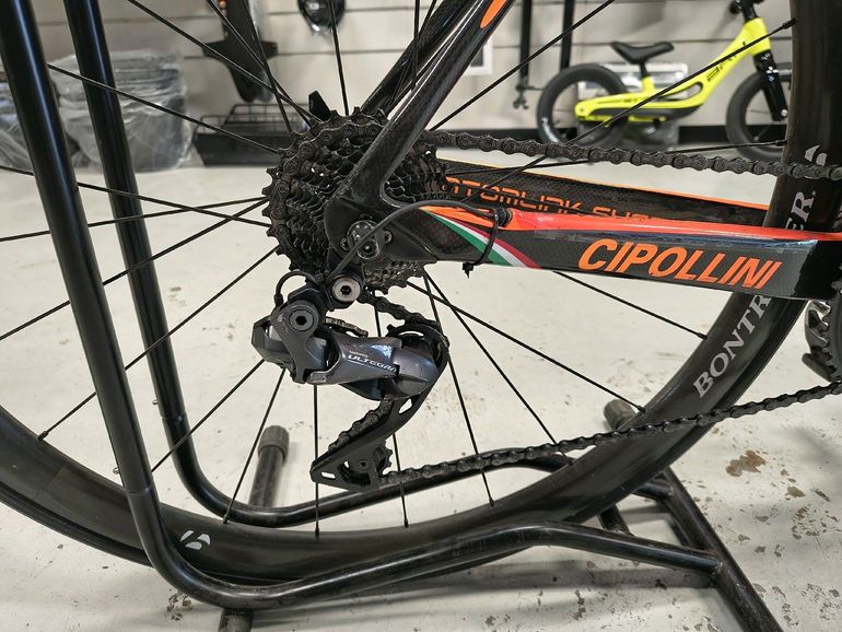 Used Cipollini Bond Shimano Ultegra Di2 2015 Road & Gravel, Black — image 11 of 14
