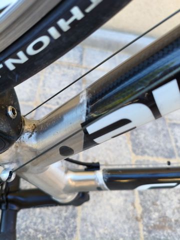 Used Cannondale Six 13 2006 Frameset 2006 Road & Gravel, Light Gray — image 6 of 10
