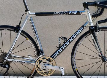 Used Cannondale Six 13 2006 Frameset 2006 Road & Gravel, Light Gray — image 1 of 10