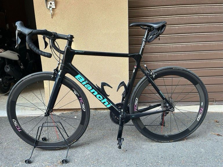 Brugt Bianchi sprint Custom Shimano Ultegra 2020 Road & Gravel — billede 5 af 7