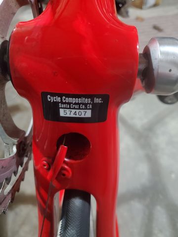 Used Kestrel 500 SCI 1995 Road & Gravel, Red — image 5 of 5