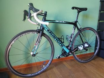 Used Bianchi Sempre Pro Ultegra 2013 2013 Road & Gravel, Black — image 7 of 10