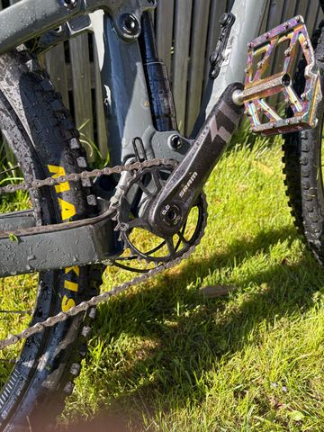 Used Scott Genius 950 2022 2022 Mountainbike, Light Gray, 29 — image 4 of 4
