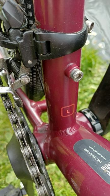 Used TRIBAN Men's Gravel Bike GRVL 520 Subcompact 2025 2025 Road & Gravel, Viola — image 8 of 8