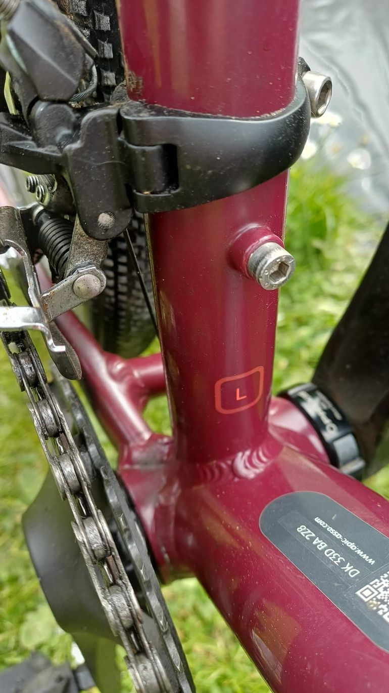 Used TRIBAN Men's Gravel Bike GRVL 520 Subcompact 2025 2025 Road & Gravel, Viola — image 8 of 8