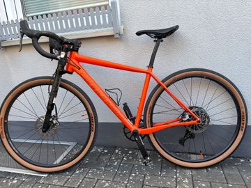 Used Cannondale Slate Force 1 2018 2018 Road & Gravel, Orange — image 3 of 3