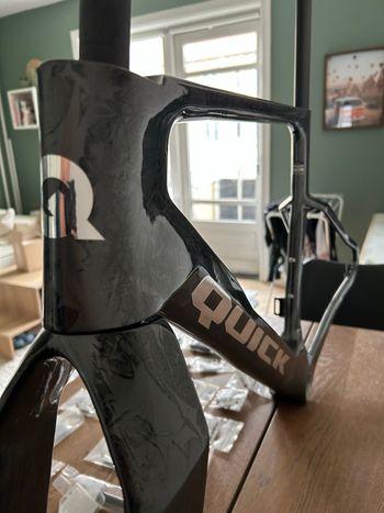 Used Quick Quick Custom Frameset 2026 Road & Gravel, Black — image 5 of 7