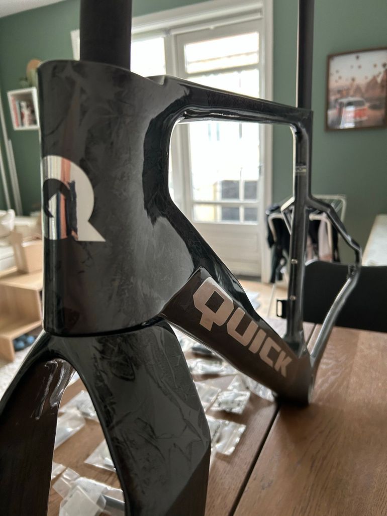 Used Quick Quick Custom Frameset 2026 Road & Gravel, Black — image 5 of 7