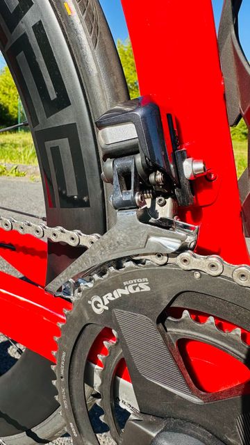 Gebrauchtes Pinarello Dogma Shimano Ultegra Di2 2021 Road & Gravel, Rot — Bild 10 von 11