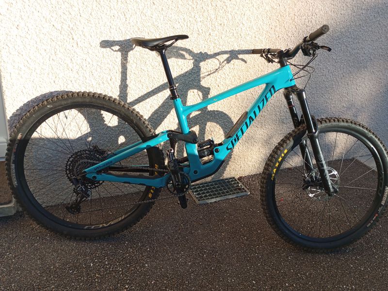 Used Specialized Enduro Comp 2021 2021 Mountainbike, Blue, 29 — image 2 of 9