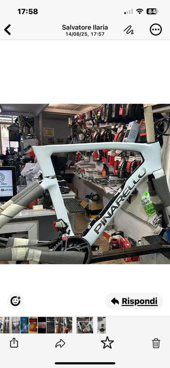 Used Pinarello Dogma Frameset 2026 Road & Gravel, Red — image 6 of 6