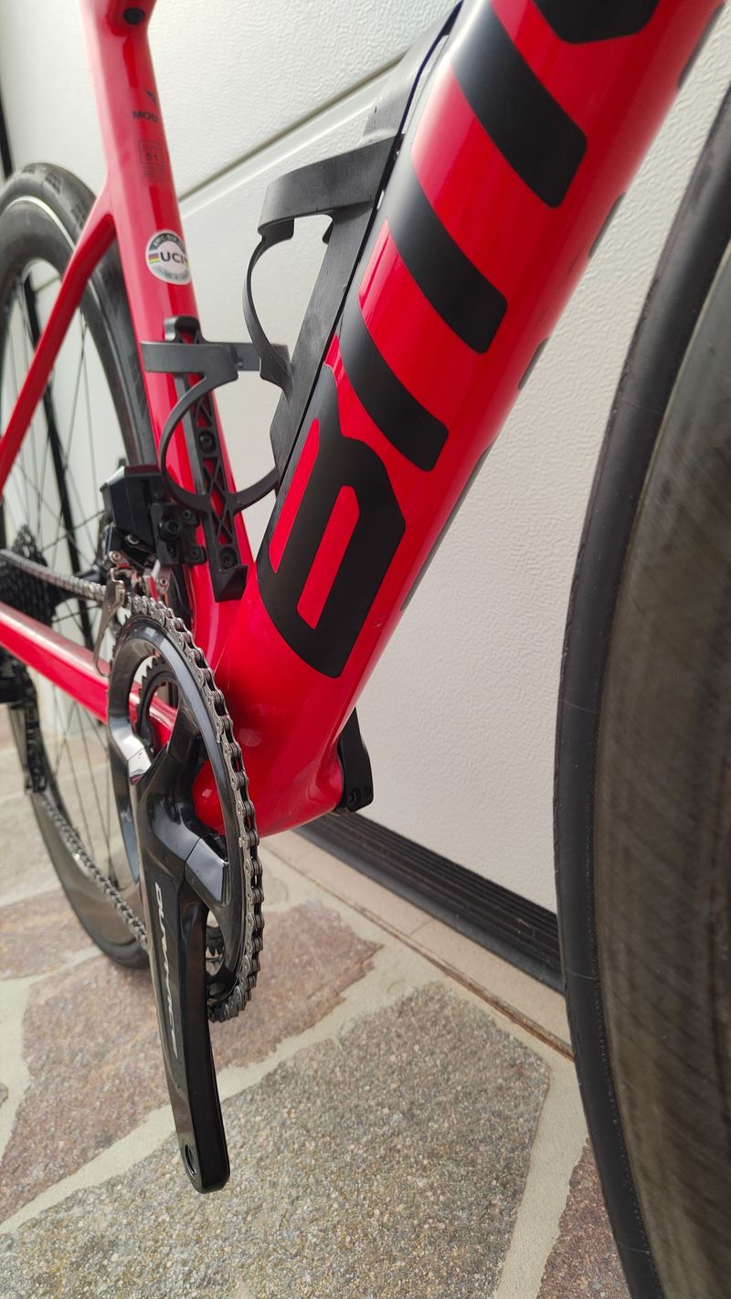 BMC Teammachine Shimano Dura Ace Di2 2023 Road & Gravel usato, Rosso — immagine 6 di 6