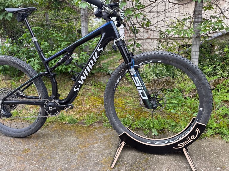 Used Specialized S-Works Epic 8 - SRAM XX SL AXS, RockShox Ultimate Flight Attendant 2024 2024 Mountainbike, Blue, 29 — image 6 of 11