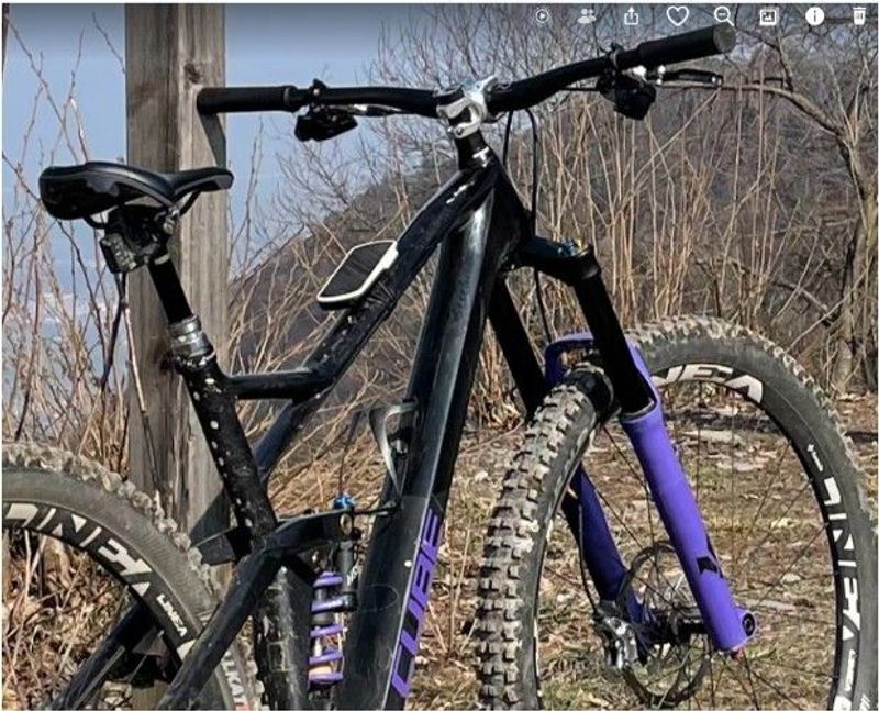 CUBE Stereo SRAM XX1 Eagle AXS 2021 Mountainbike d'occasion — image 3 sur 6