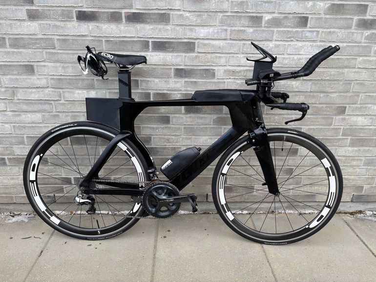 Used Giant Trinity Shimano Dura Ace Di2 2016 Road & Gravel, Black — image 1 of 11
