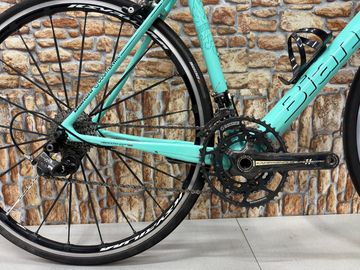 Gebrauchtes Bianchi Specialissima CV 2016 Road & Gravel, Blau — Bild 3 von 9