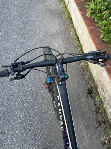 Canyon Lux CF 6 2022 2022 Mountainbike usato, Nero — immagine 5 di 5