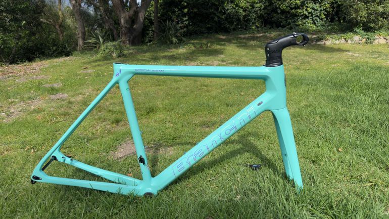 Used Bianchi Specialissima Frameset 2023 Road & Gravel, Green — image 1 of 11