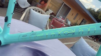 Used Bianchi Specialissima Frameset 2023 Road & Gravel, Green — image 9 of 11