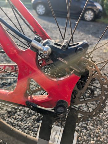 Used Specialized Carve Comp 29 2012 2012 Mountainbike, Rojo — image 6 of 15