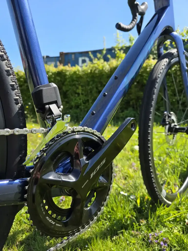 Used Isaac Kaon L Sapphire Blue Shimano R7150 105 DI2 2026 Road & Gravel — image 3 of 7