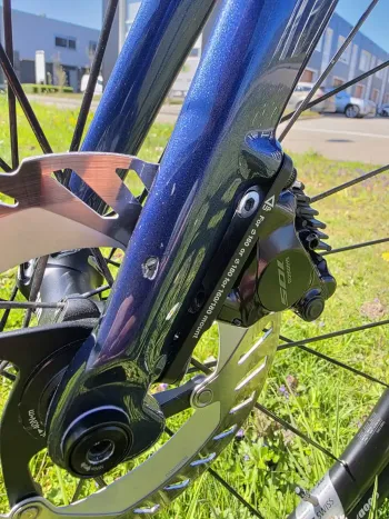 Used Isaac Kaon L Sapphire Blue Shimano R7150 105 DI2 2026 Road & Gravel — image 7 of 7