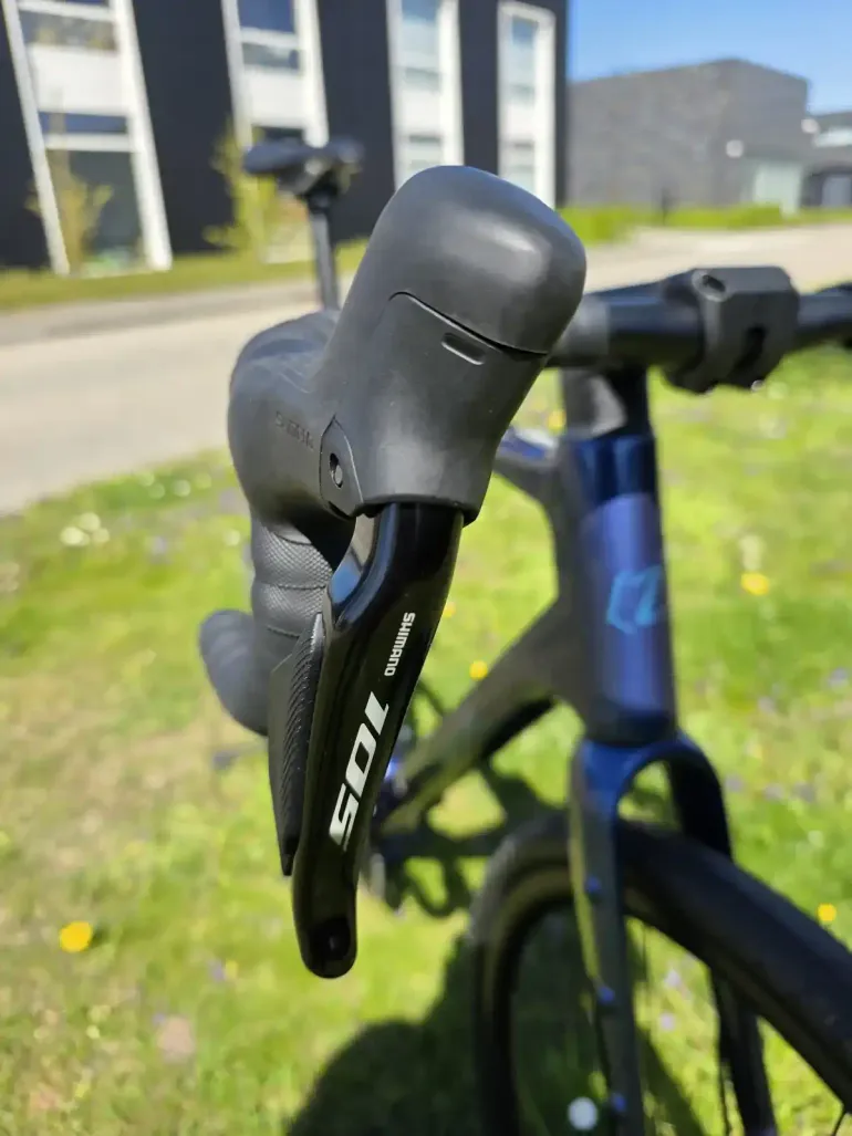 Used Isaac Kaon L Sapphire Blue Shimano R7150 105 DI2 2026 Road & Gravel — image 4 of 7