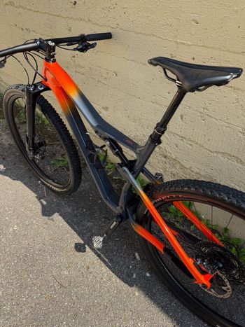 Used Cannondale Scalpel Carbon 2 2020 2020 Mountainbike, Orange, 29 — image 4 of 4